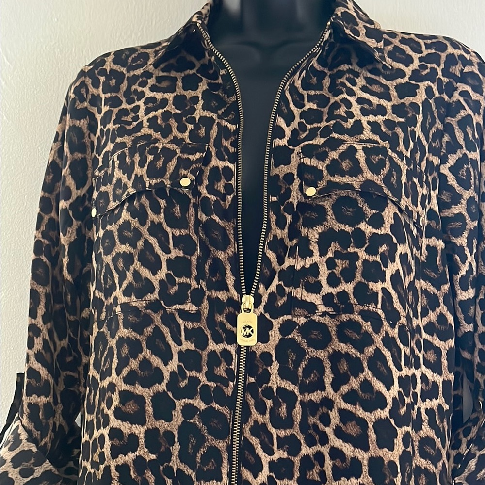 Michaels Brown and Black Utility Jacket